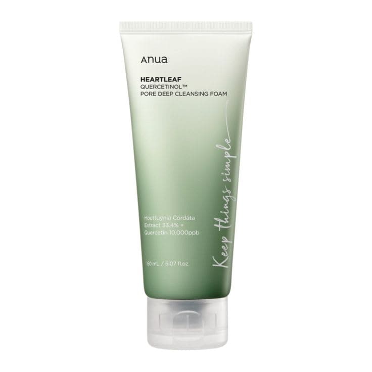 Anua – Heartleaf Quercetinol Pore Deep Cleansing Foam